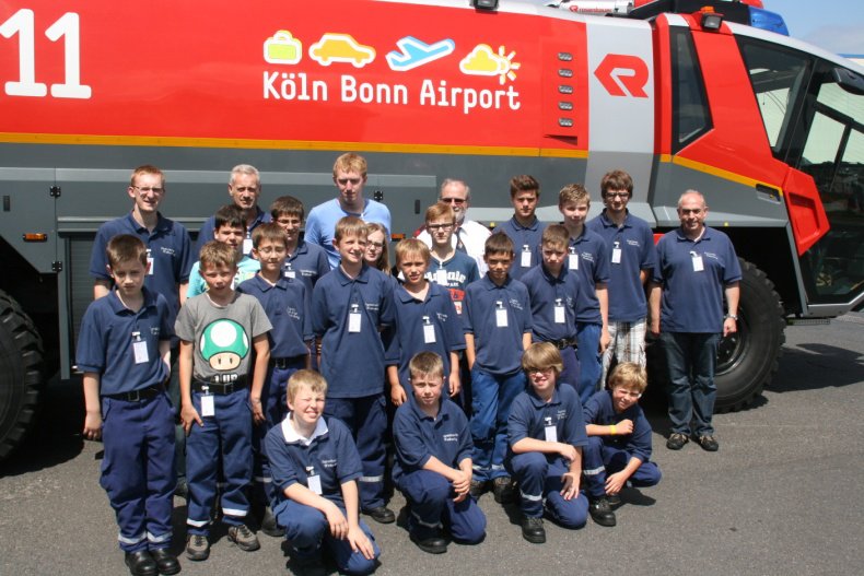 Die Jugendfeuerwehr der Freiwilligen Feuerwehr der Stadt Bornheim
