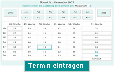 zu dem Veranstaltungskalender