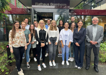 Neue Azubis der Stadt Bornheim begrüßt