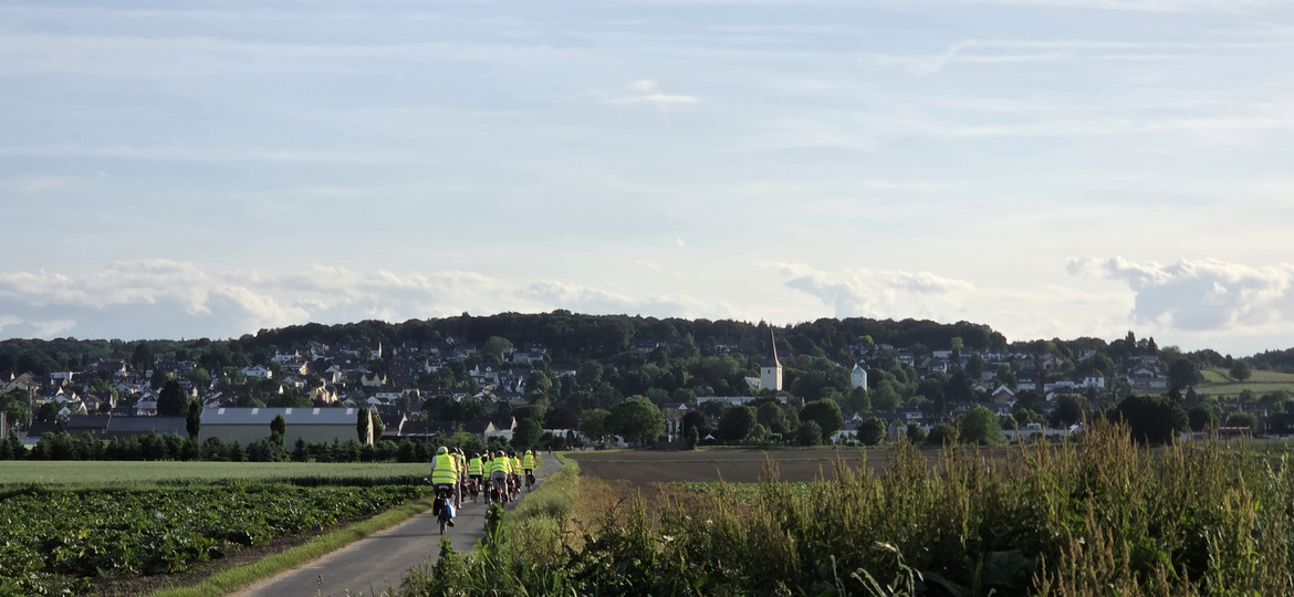 Die Auftakttour zum Stadtradeln bot tolle Ausblicke Die Auftakttour zum Stadtradeln bot tolle Ausblicke