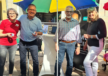 Förderverein Bücherwurm auf der Ehrenamtsbörse der Stadt Bornheim