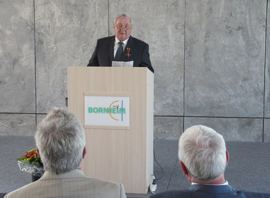 Freute sich über die besondere Auszeichnung: Franz Paffenholz aus Bornheim