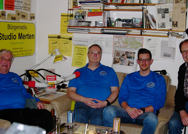 Auf dem Foto von links nach rechts: Wolfgang Langen, Claus Canisius und Heiko Langen. Foto: Studio Merten