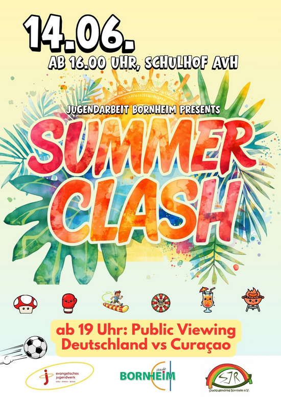 Summer Clash – Das Sommer-Event für Jugendliche in Bornheim