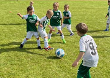 Ein Höhepunkt der Eröffnung war das Bambini-Turnier