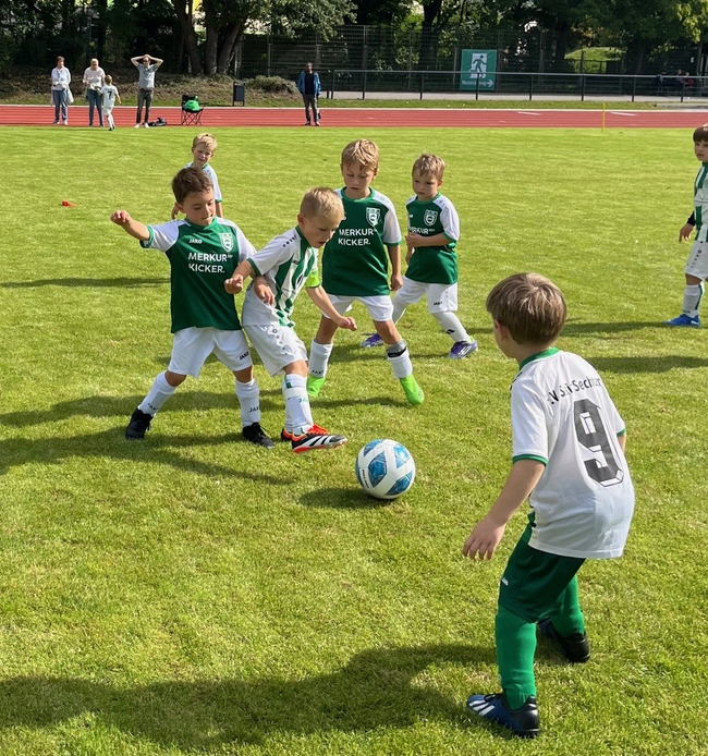 Ein Höhepunkt der Eröffnung war das Bambini-Turnier