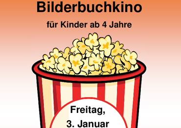 Plakat Bilderbuchkino in der Stadtbücherei Bornheim