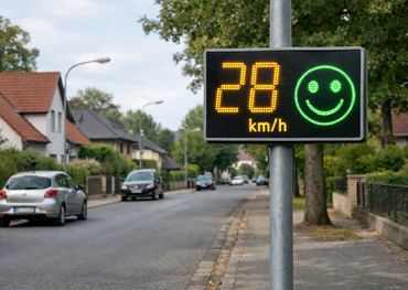 Symbolbild Geschwindigkeitsdisplay