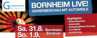 Bornheim Live! Gewerbeschau mit Automeile