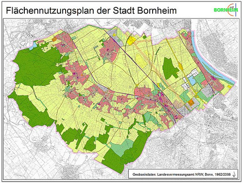 Karte Flächennutzungsplan