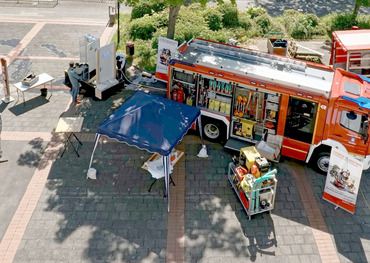 Auf dem Aktionstag präsentierte sich auch die Feuerwehr Wachtberg