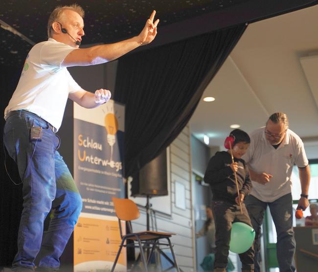 Interaktives Theater mit Lernerlebnis Energiesparen