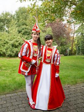 Waldorf: Kinderprinzessin Maria I. (Preiß) & Kinderprinz Hannah I. (Preiß)