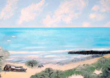 Werk der Walberberger Künstlerin Wilhelmine Schiebahn