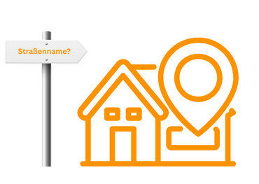 Straßennamen können vorgeschlagen werden