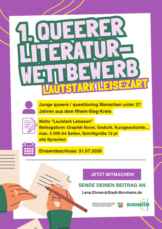 Plakat auf Deutsch