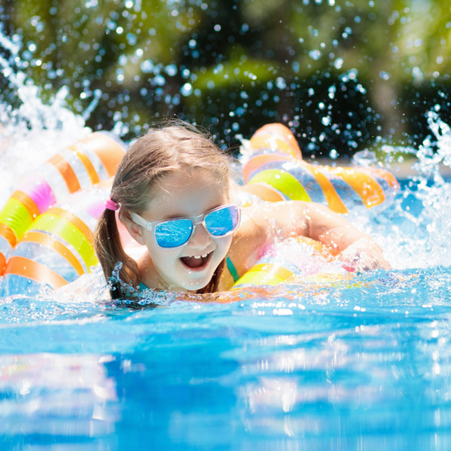Spaß im Schwimmbad