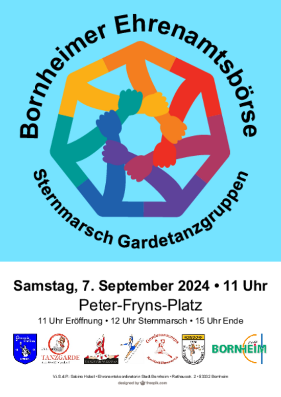 Flyer Bornheimer Ehrenamtsbörse