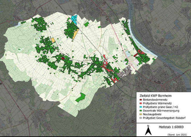 Kommunale Wärmeplanung der Stadt Bornheim