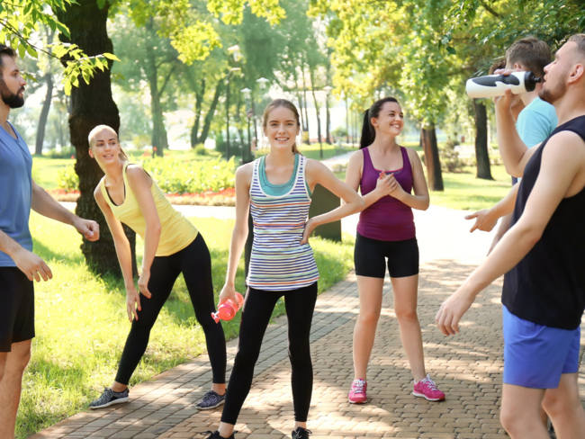 Sport im Park