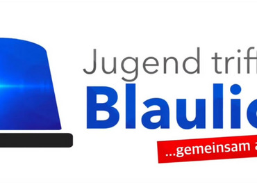 Logo Jugend trifft auf Blaulicht
