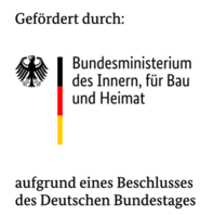 Förderlogo Bundesministerium des Innern, für Bau und Heimat