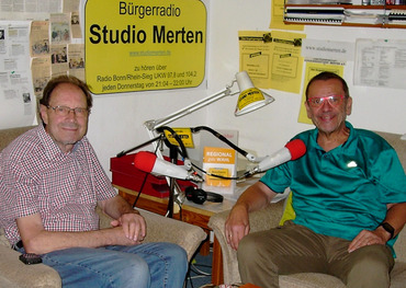 v. l.: Otto Ganser und Jörg Bertram. Foto: Studio Merten