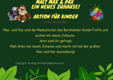 Plakat Max und Pax