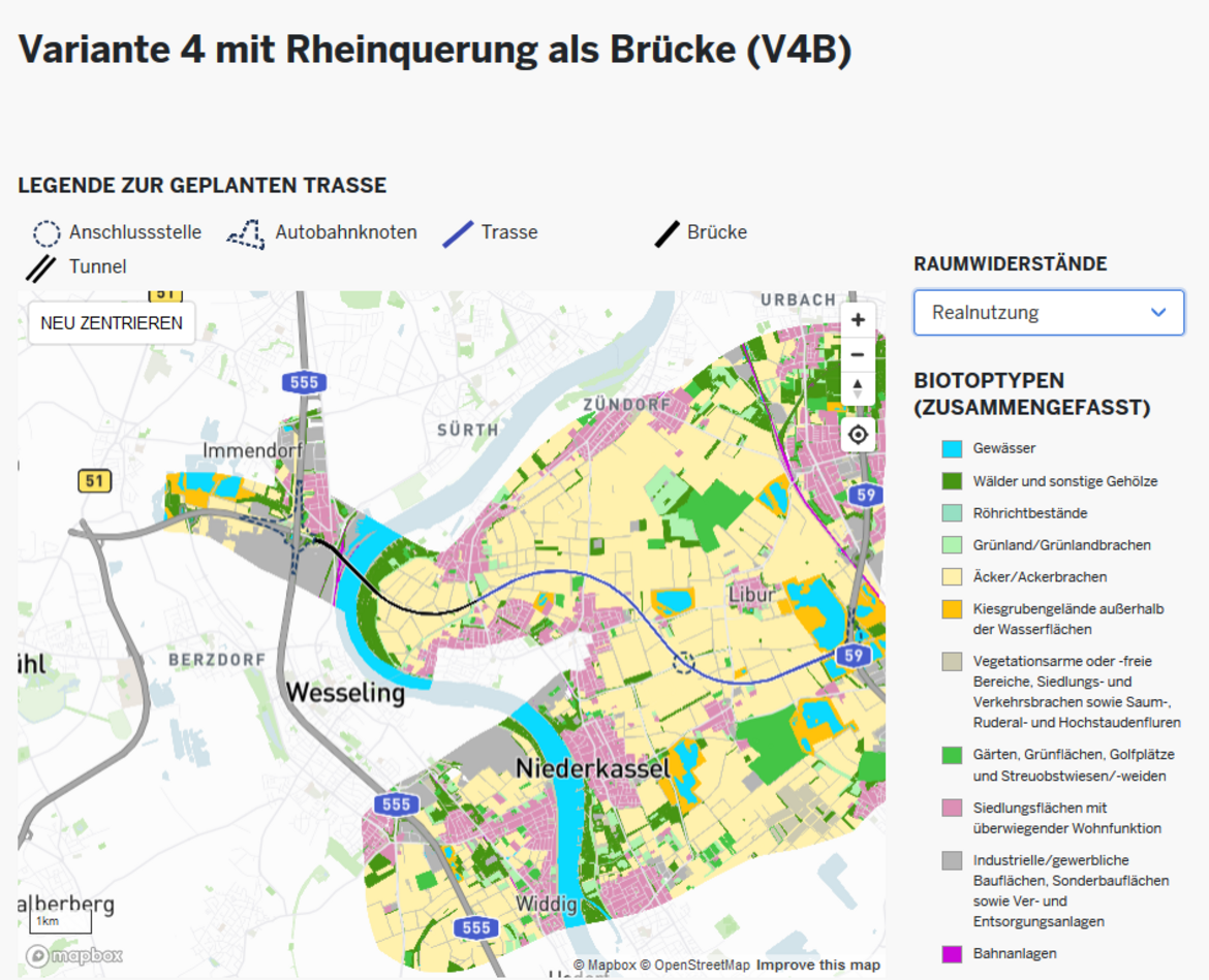 Rheinspange Variante 4B