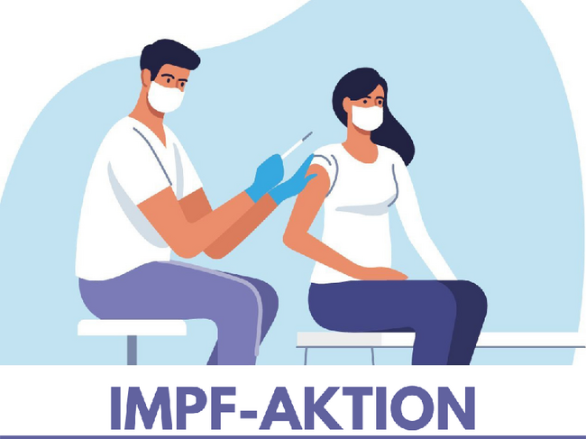 Impf-Aktion im Mertener Schulzentrum