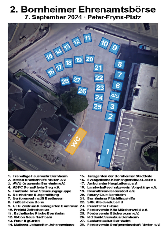 Stellplan Bornheimer Ehrenamtsbörse