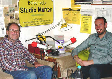 v. l.: Otto Ganser und Christian Mandt 