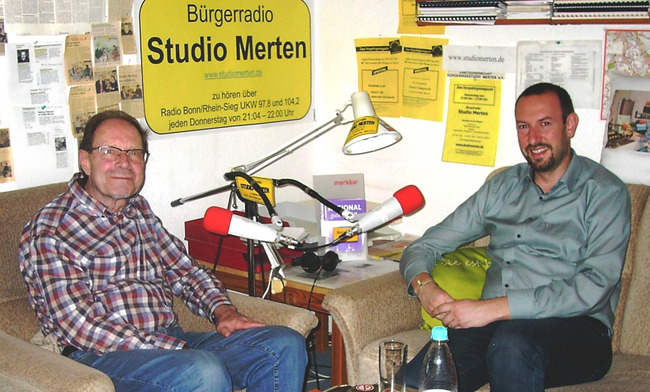 v. l.: Otto Ganser und Christian Mandt 