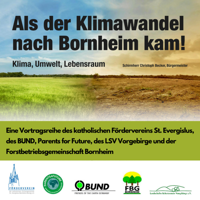Vortragsreihe "Als der Klimawandel nach Bornheim kam"
