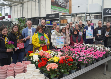 Akteure bei der Vorstellung der Frühlings- und Spargelaktionswochen