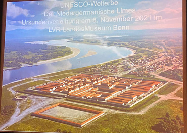 Die UNESCO hat den Niedergermanischen Limes in die Liste der Weltkulturerbestätten aufgenommen