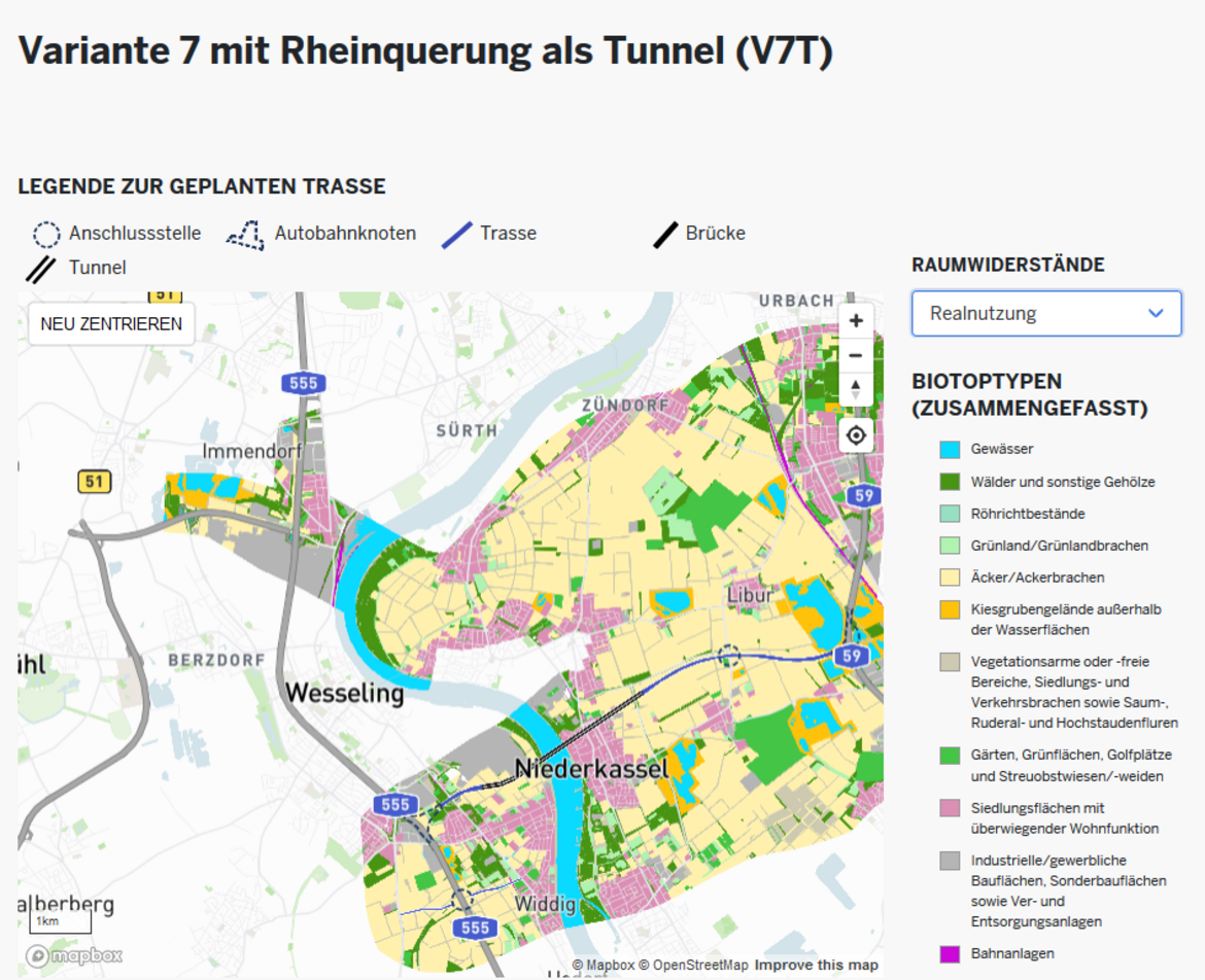 Rheinspange Variante 7T