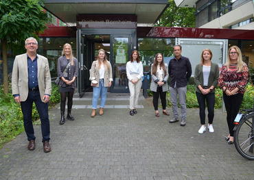 Die neuen Auszubildenden bei der Stadt Bornheim