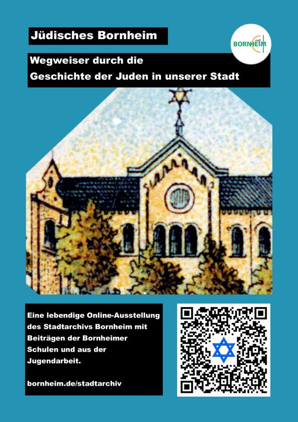Flyer Ausstellung Jüdisches Bornheim