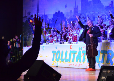 Bernd Stelter beim Tollitätentreff der Stadt Bornheim