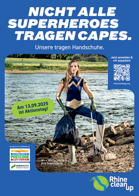 Plakat RhineCleanUp 2025