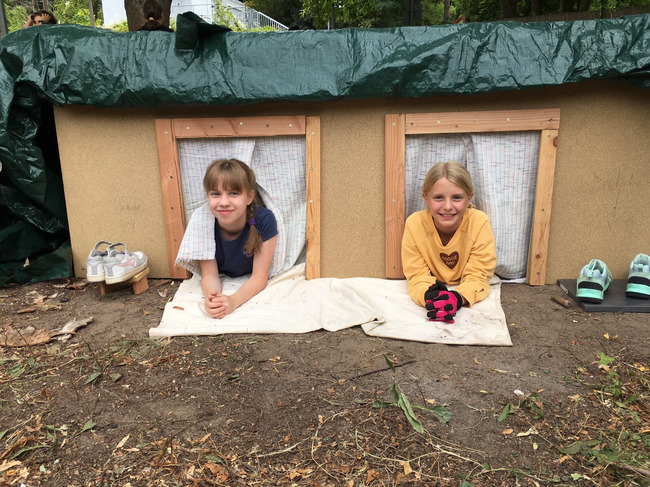 Die Kids bewiesen ihre handwerkliches Geschick