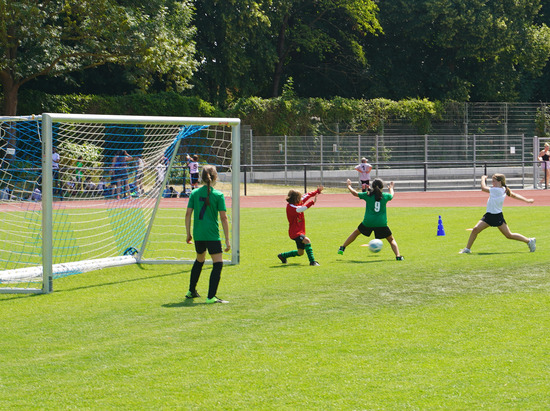 Zu sehen gab es beim 15. Fußball-Grundschul-Cup zahlreiche Chancen ... Zu sehen gab es beim 15. Fußball-Grundschul-Cup zahlreiche Chancen ...