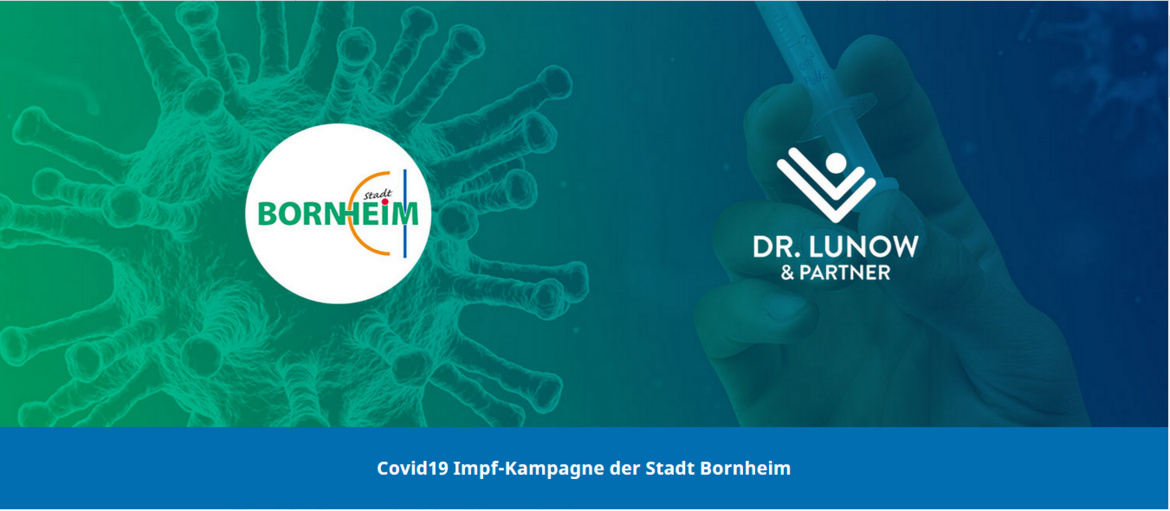 Grafik Covid19-Impf-Kampagne der Stadt Bornheim