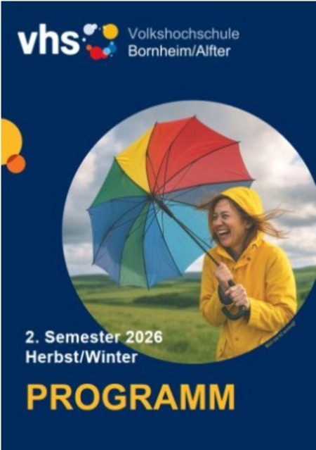 Programmhefte liegen ab sofort aus Titelseite des Programmhefts