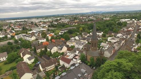 Luftbild von Roisdorf. FOTO: EALMAR REIFFERT