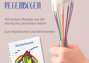 Die Kita Haus Regenbogen hat ein eigenes Kochbuch herausgegeben