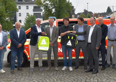Vorstellung der neue Notarztstandorte in Bornheim und Hennef