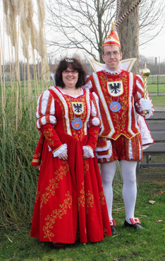 Bonner Werkstätten: Prinz Heiko I. (Derichsweiler) & Prinzessin Stephanie I. (Schäfer)