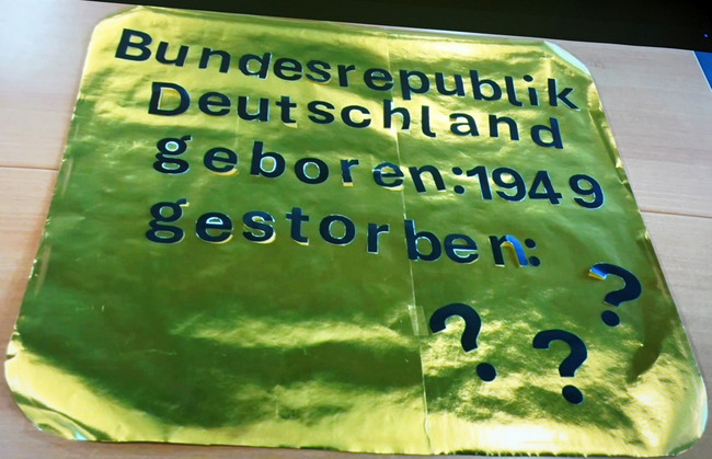 Stolperstein Bundesrepublik Deutschland